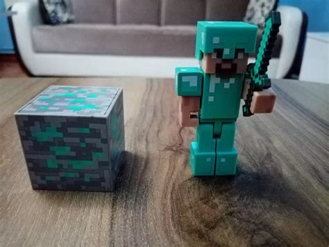 Minecraft Elmas Set Steve Oyuncak