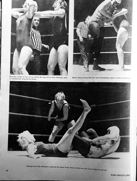 The Ring Wrestling Magazine Oct Doug Williams Wrestler Women S