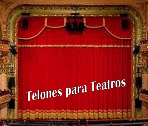 Telones Para Teatros Fabricación En Nuestras Instalaciones En