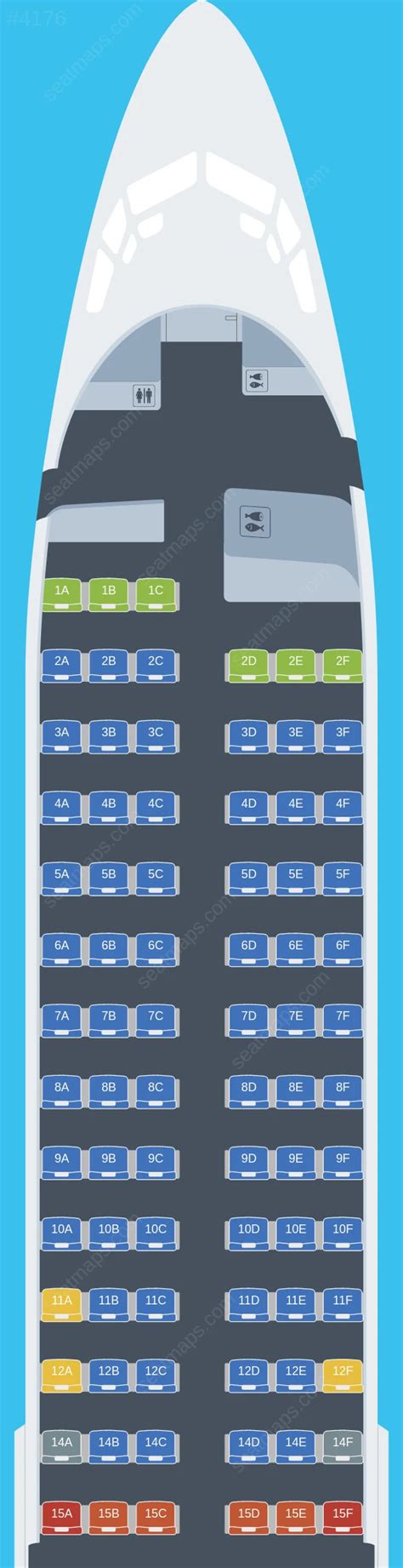 Seat Map Of Sunexpress Boeing Aircraft