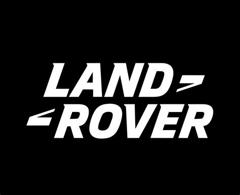 Land Rover Brand Logo Car Symbol Name White Design British Automobile ...