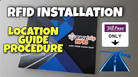 HOW TO RFID INSTALLATION EASYTRIP YouTube