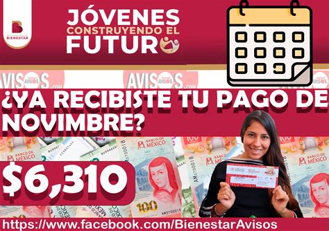 ≫ JÓvenes Construyendo El Futuro ¿ya Te LlegÓ El Pago Del Mes De Noviembre 🔴【 Diciembre 2024