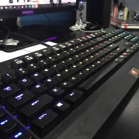 [PRELOVED] Razer Blackwidow Chroma V1 | Shopee Malaysia