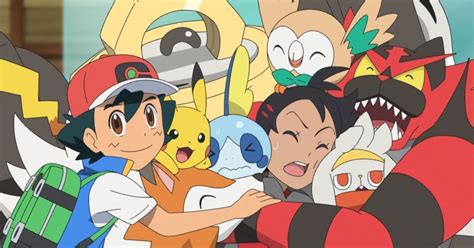 An Animated Image Of Pokemon And Their Friends