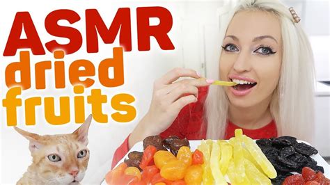 ASMR Eating Sounds Dried Fruit MUKBANG CRUNCHY CHEWING SOUND ASMR