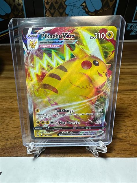 Mavin Pikachu Vmax Promo Swsh Crown Zenith Full Art Pokemon Card