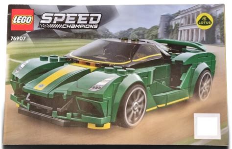 LEGO 76907 Instrukcja papierowa - Speed Champions - Lotus Evija ...