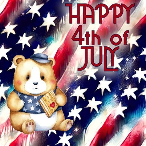 Hamster 4th Of July Greeting Free Stock Photo Public Domain Pictures