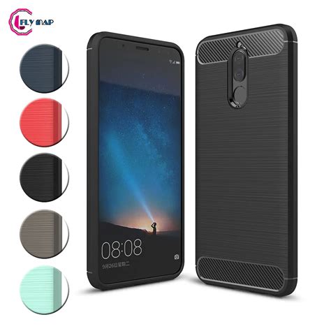 TPU Case For Huawei Mate 10 Lite RNE L01 RNE L02 Soft Silicone Carbon