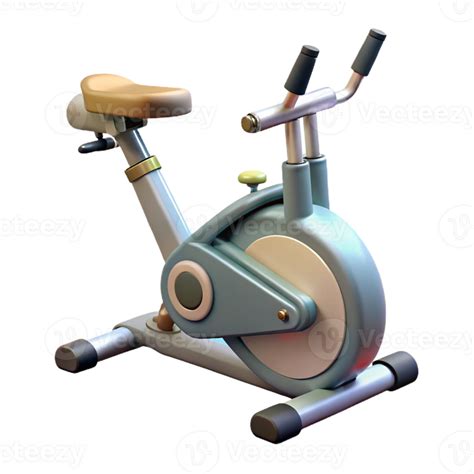 elegant rustic Stationary Bike Recumbent Position Isolated high