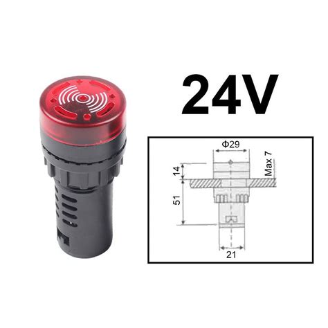 Mosiee Flash Signal Light Active Buzzer Beep Alarm Indicator 3 Colour