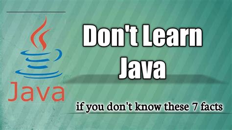 How To Learn Java Programming Language In 2020 7 Tips To Learn Java