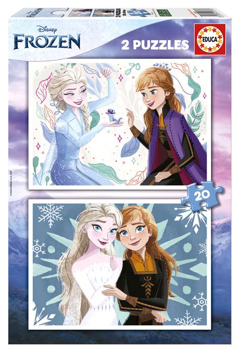 Educa Puzzle Disney Kraina Lodu 2 X 20 El Educa Sklep EMPIK