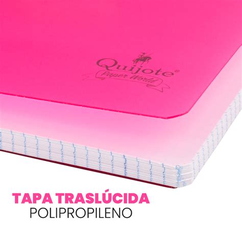 Cuaderno Tapa Pl Stico A Quijote Paper World