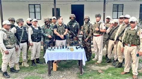 Manipur Indian Army And State Police Recover Huge Cache Of Arms And