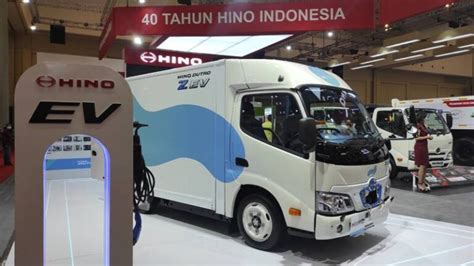 Truk Listrik Hino Dutro Z EV Mejeng Di GIIAS 2022 Bisa Angkut Hingga 1