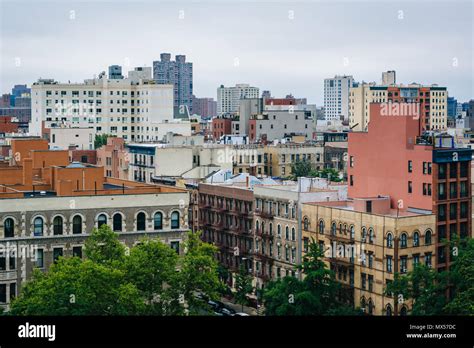 View Of Harlem From Morningside Heights In Manhattan New York City