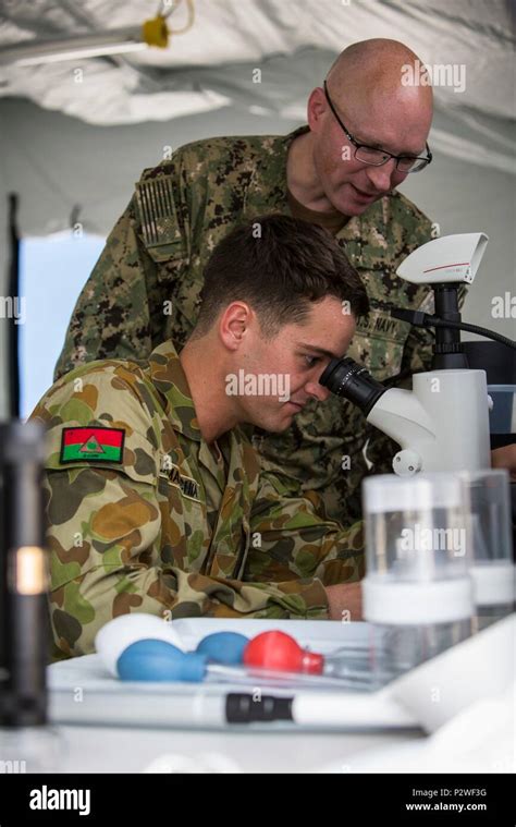 Australian Army Environmental Health Officer Lieutenant Matthew La