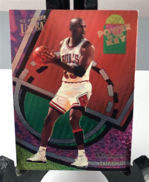 Fleer Ultra Michael Jordan Power In The Key Excellent