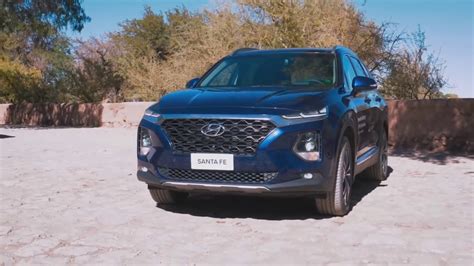 2019 Hyundai Santa Fe Off Road Driving Interior And Exterior YouTube