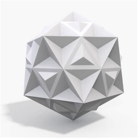 3d polyhedron model