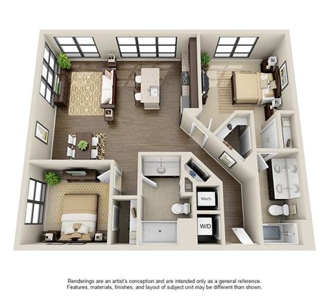 Luxury Apartments at The Julian - Floor Plans