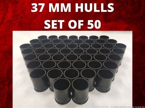 37mm Plastic Hulls 50 Pack Everything Else At 1026514253