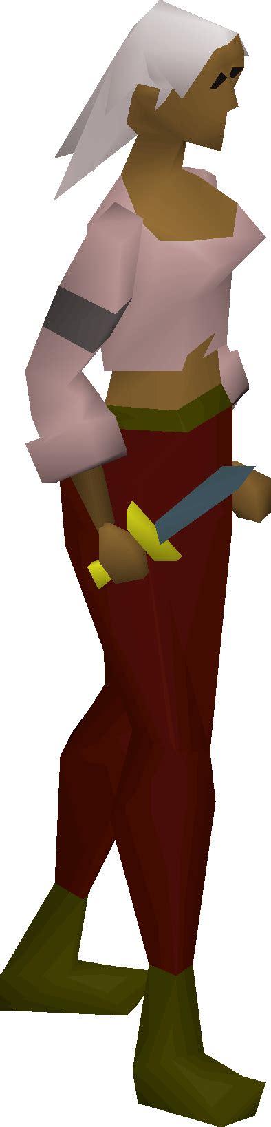 File Rune Dagger Equipped Female Png Osrs Wiki