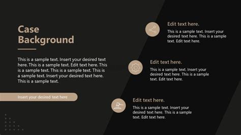 Case Background Template Slide - SlideModel