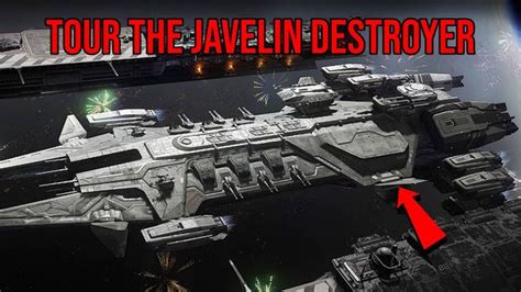 Star Citizen S Javelin Destroyer Capital Ship Walk Around Tour