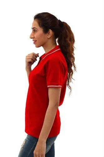 Ruffty Half Sleeve Polo T Shirts For Women At Rs Piece In Jalgaon