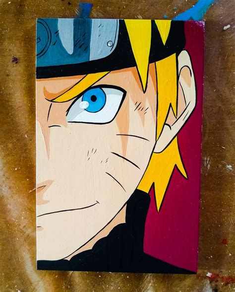 Naruto Pintado - Naruto | Naruto cuadros pintados, Naruto pintura en lienzo, Lienzos ...