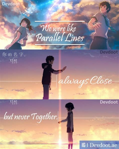 Anime Movie - Your Name Anime Love Quotes, Anime Quotes Inspirational ...