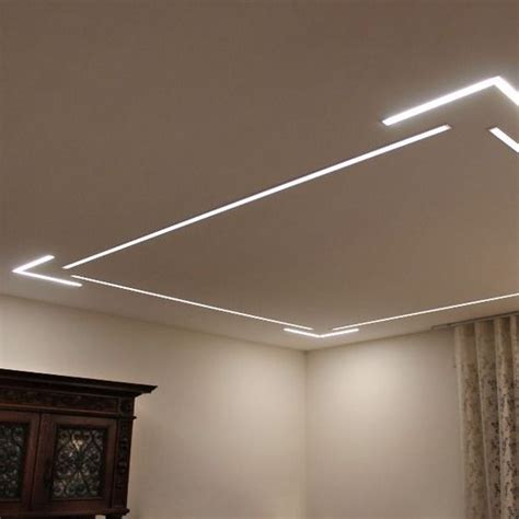 Gypsum False Ceiling Design Service Profile Light 55 Off