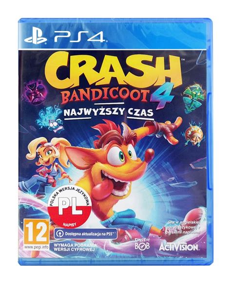 Crash Bandicoot Ps Polska Niska Cena Na Allegro Pl