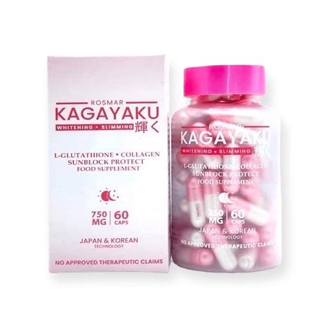 Rosmar Kagayaku Supplement Glutathione And Collagen Food Supplement 60