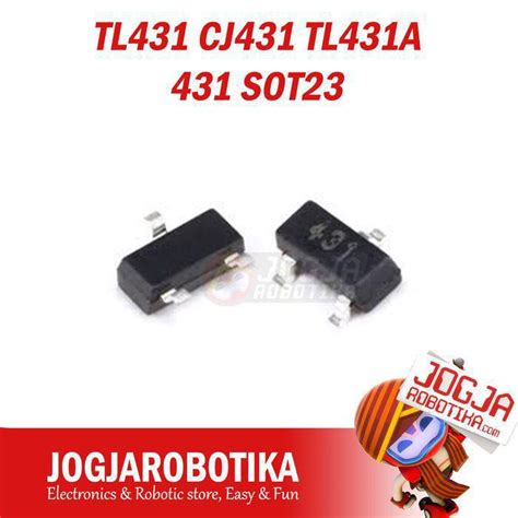 Jual TL431 CJ431 TL431A 431 SOT23 Dioda Programmable Shunt Regulator