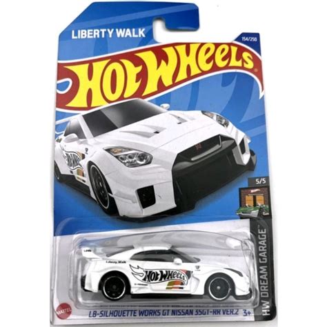 Hot Wheels LB Silhouette Works GT Nissan GT RR Ver Dream Garage Scale Model Shopee