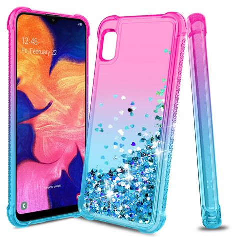 For Samsung Galaxy A E Case Liquid Glitter Diamond Tpu Clear Armor