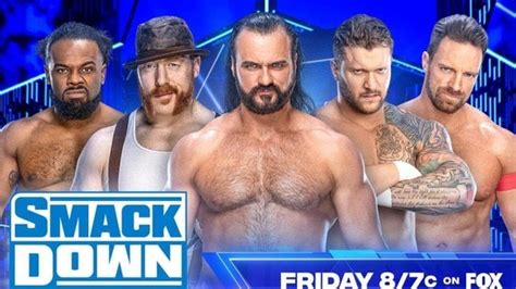 Wwe Smackdown Match Card And Live Streaming Details For Usa And India