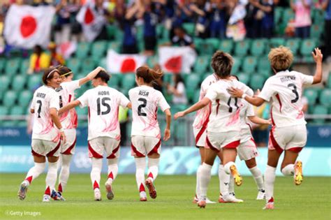 7月28日パリ五輪女子サッカー なでしこジャパン vs ブラジル女子代表地上波テレビ放送ネット配信 サッカーキング