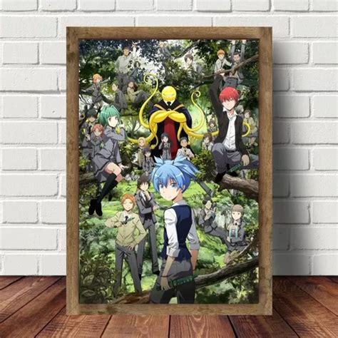 Quadro Decorativo Do Anime Assassination Classroom A3 Mercadolivre