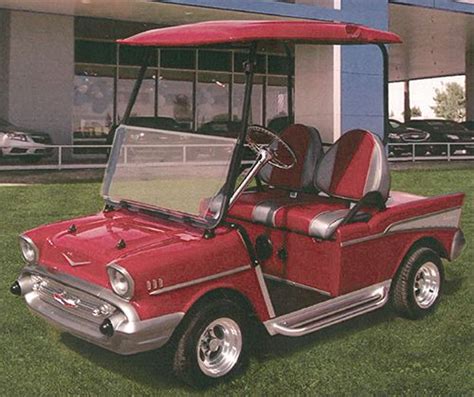 1957 Chevrolet Custom Golf Cart 2 Passenger Chevy Mall Custom Golf