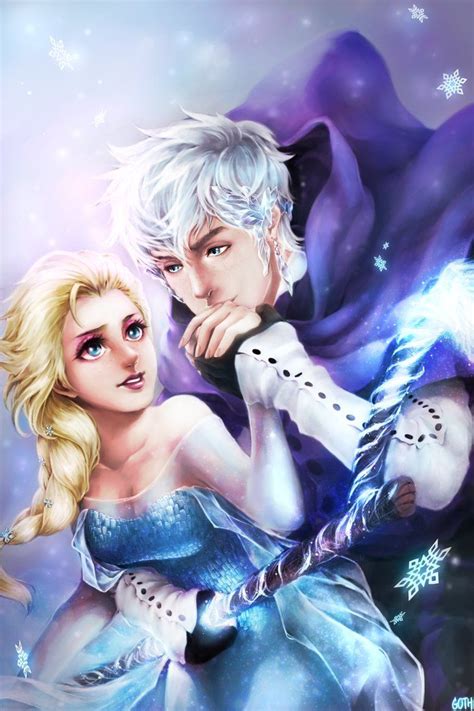 I Ship This X Jack Frost And Elsa Jack Frost Jelsa