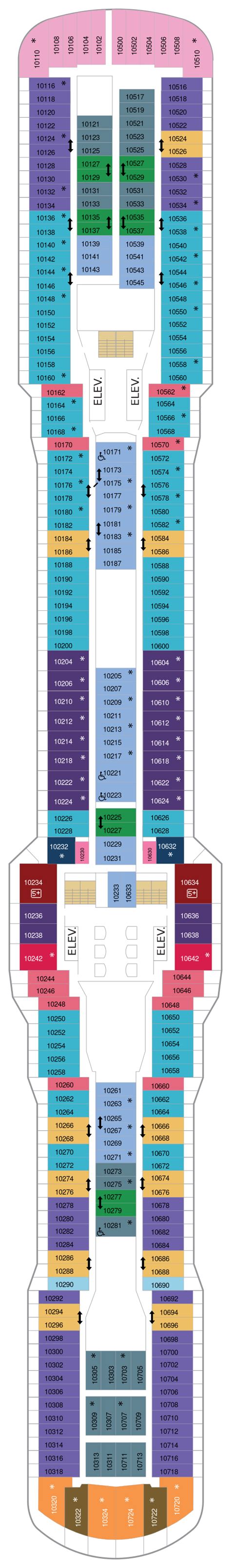 Anthem Of The Seas Deck Plans Cruiseind