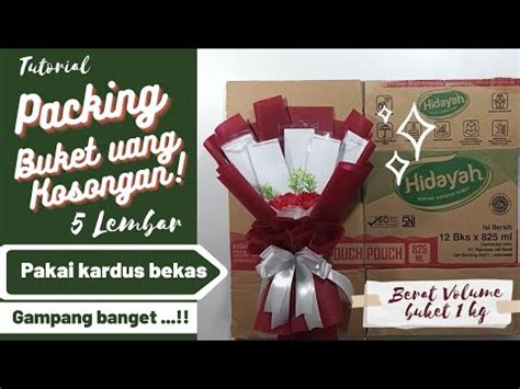 Cara Membuat Packing Buket Pakai Kardus Bekas Aman Dan Hemat Ongkir