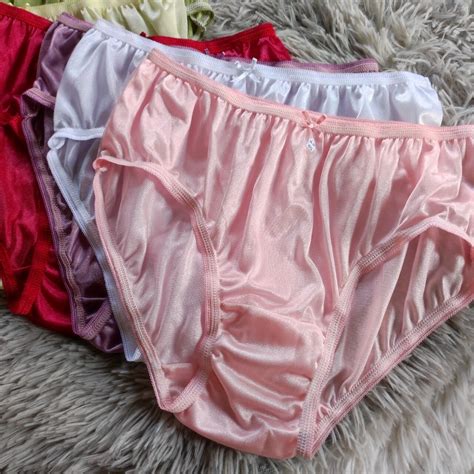 Bikini Panties Underwear Woman Man Light Soft Nylon Silky Briefs Hip XL EBay