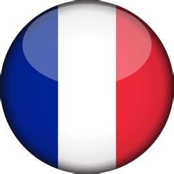 le drapeau français est in english