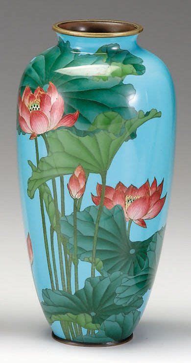 Japanese Cloisonne Marks Flower Vases Pottery Vase Diy Vase